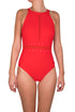 Shan So Sexy High neck open back one piece